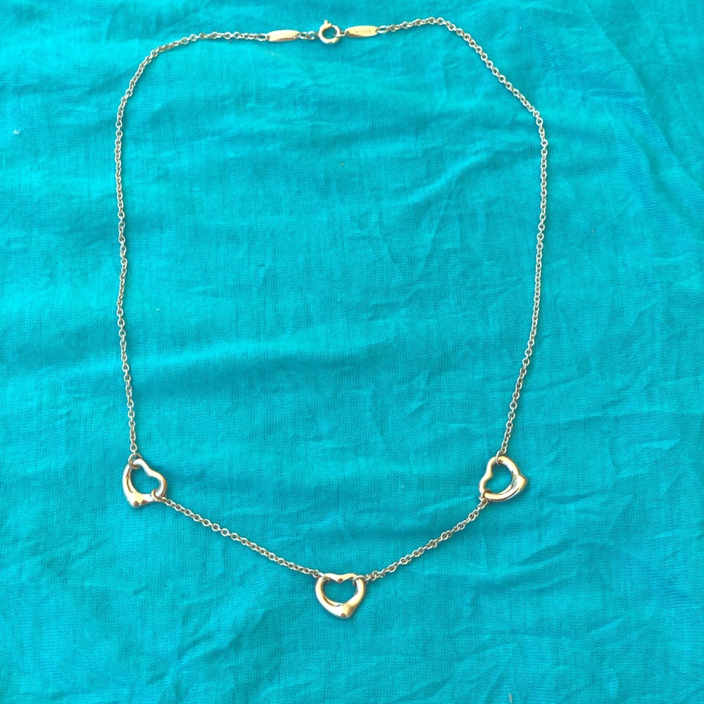 Tiffany & Co. Elsa Peretti Open Heart Necklace